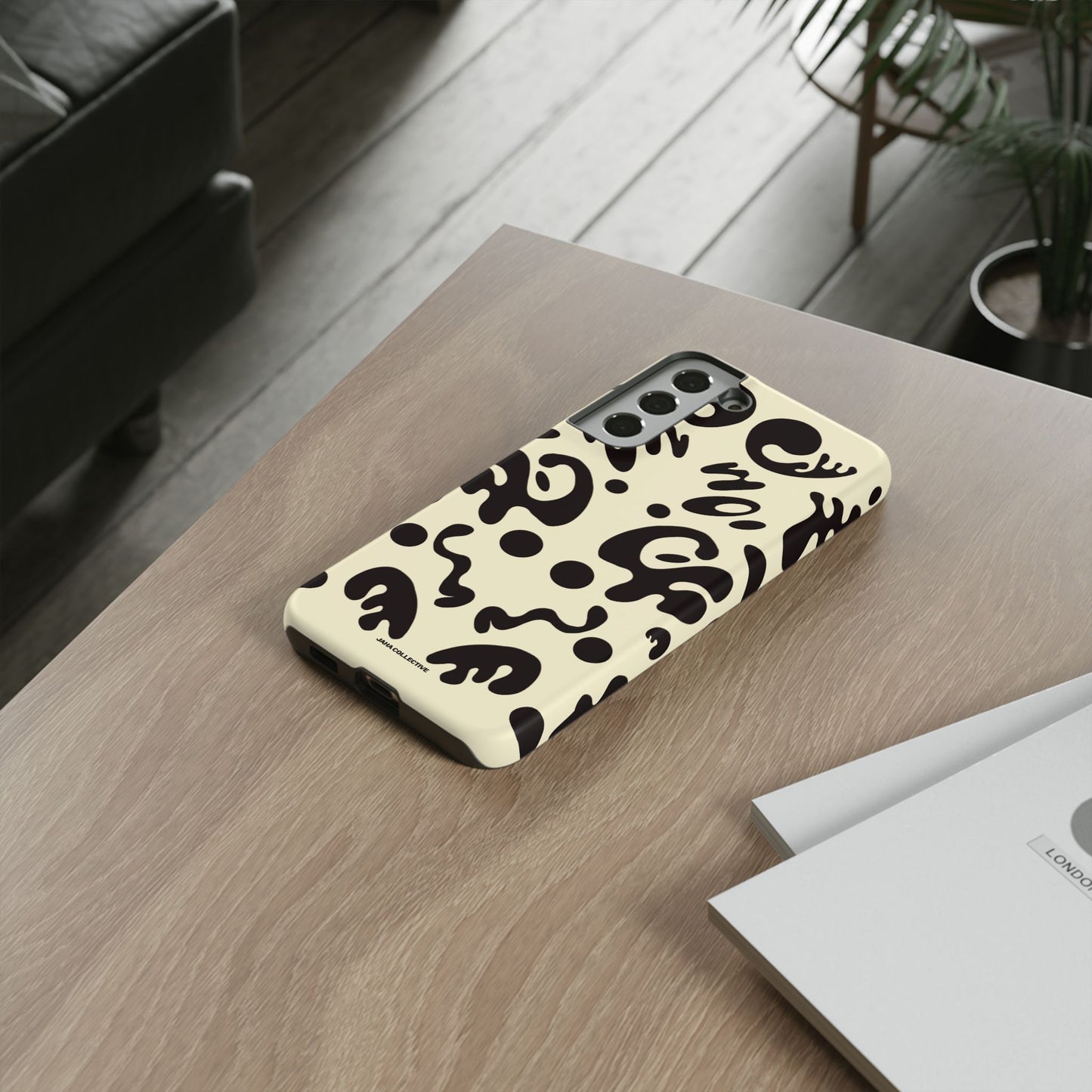 Mirror Work Tough Case (Samsung) - Blank Page White