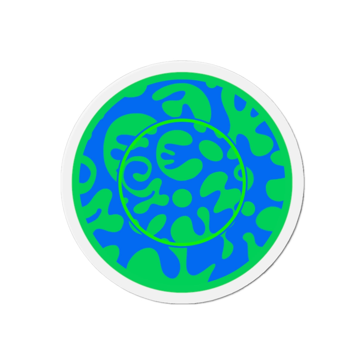Adorn'd Color Die Cut Magnet - Tide Pool