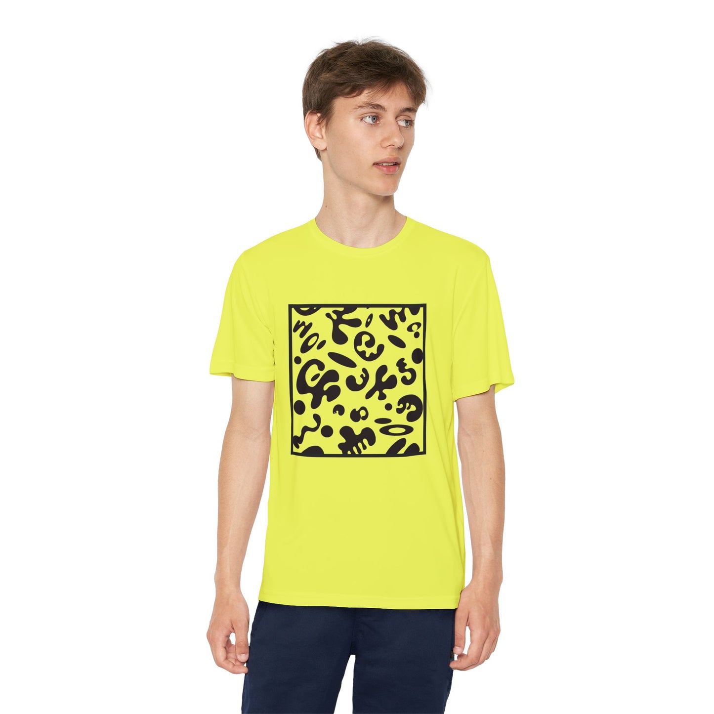 Adorn'd Youth Competitor Graphic Tee - Smoke Signal Black