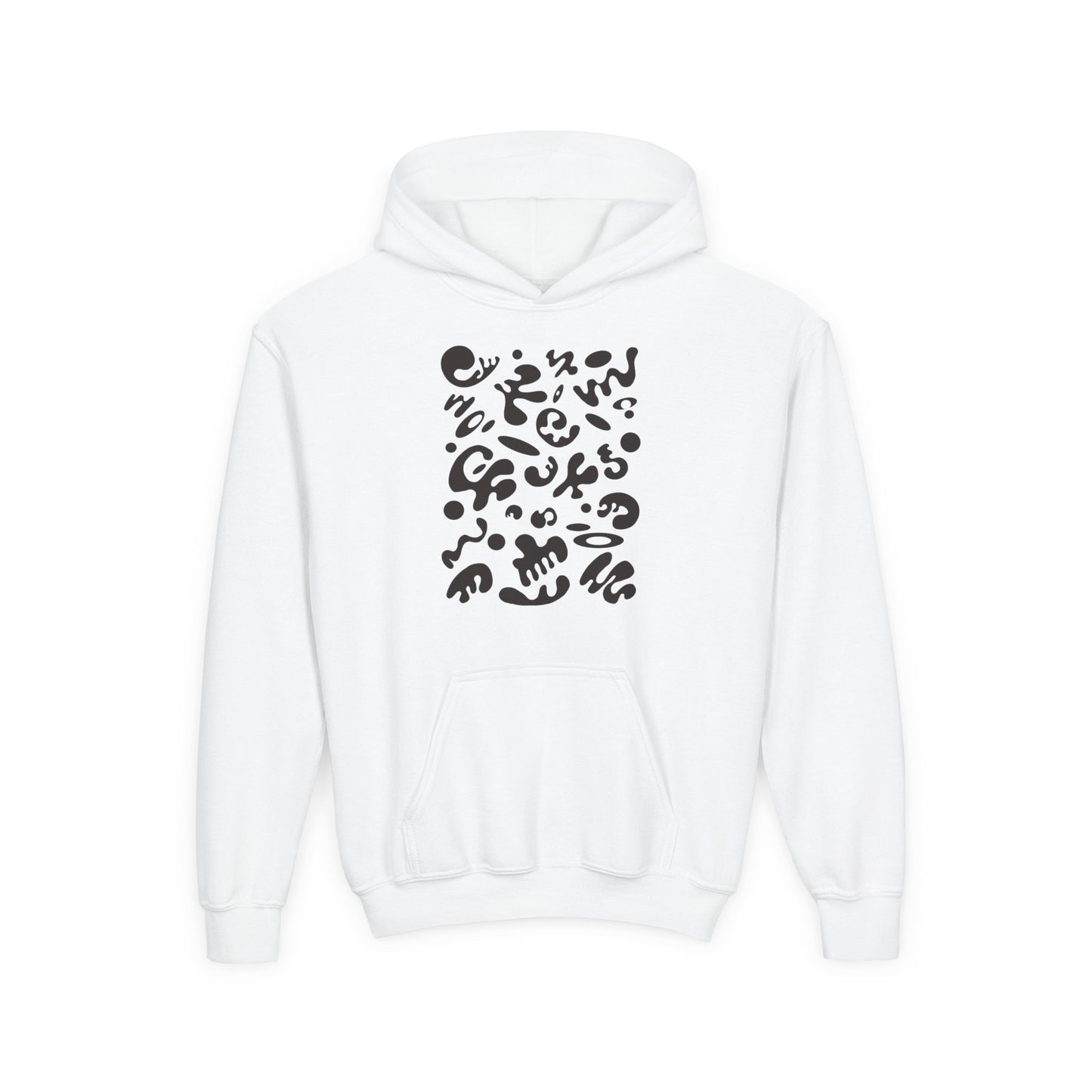 Bright Future Youth Heavy Blend Hooded Sweatshirt - Smoke Signal