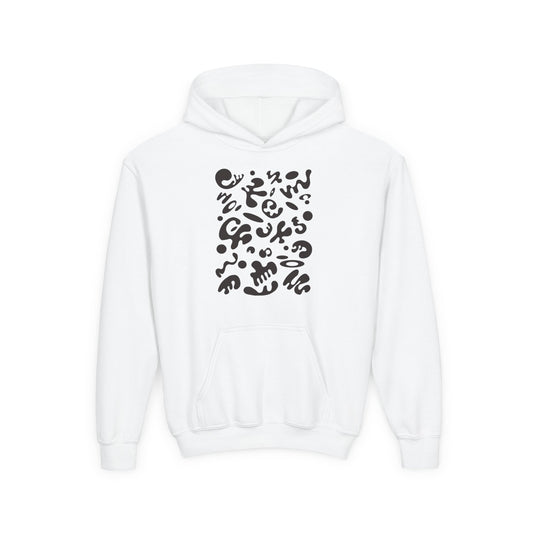 Bright Future Youth Heavy Blend Hooded Sweatshirt - Smoke Signal