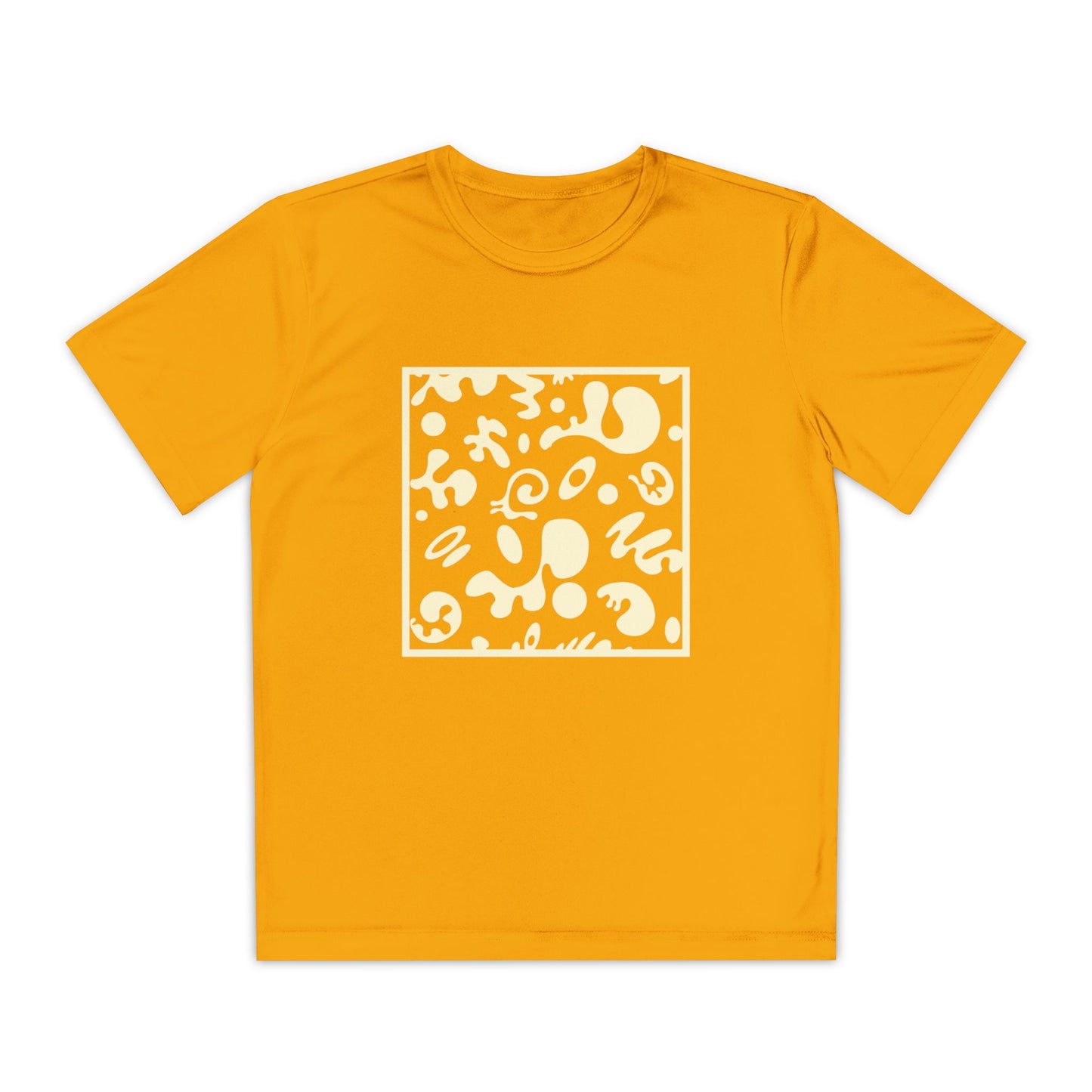 Adorn'd Youth Competitor Graphic Tee - Blank Page White
