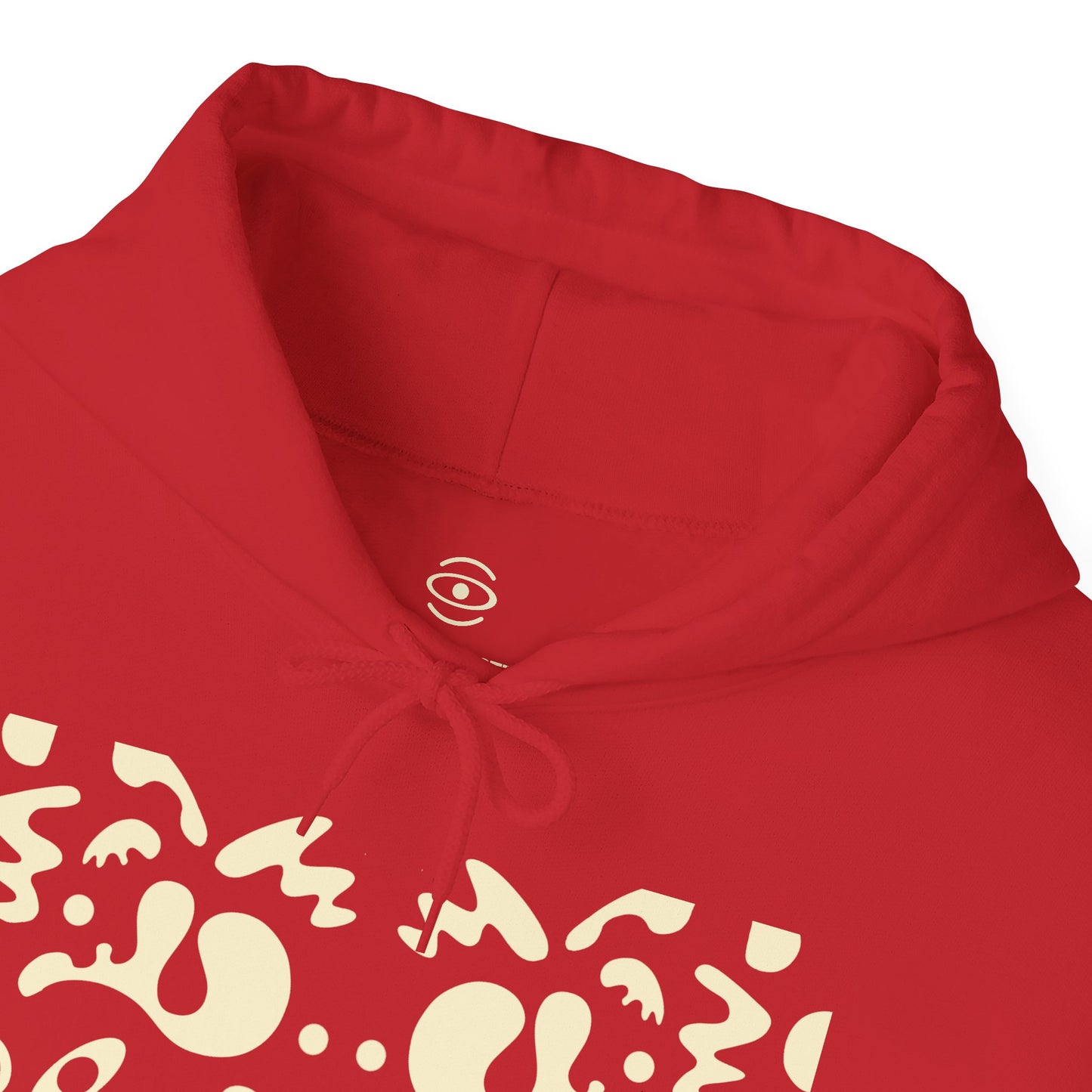 Mirror Work Unisex Heavy Blend™ Hooded Sweatshirt - Blank Page White Print