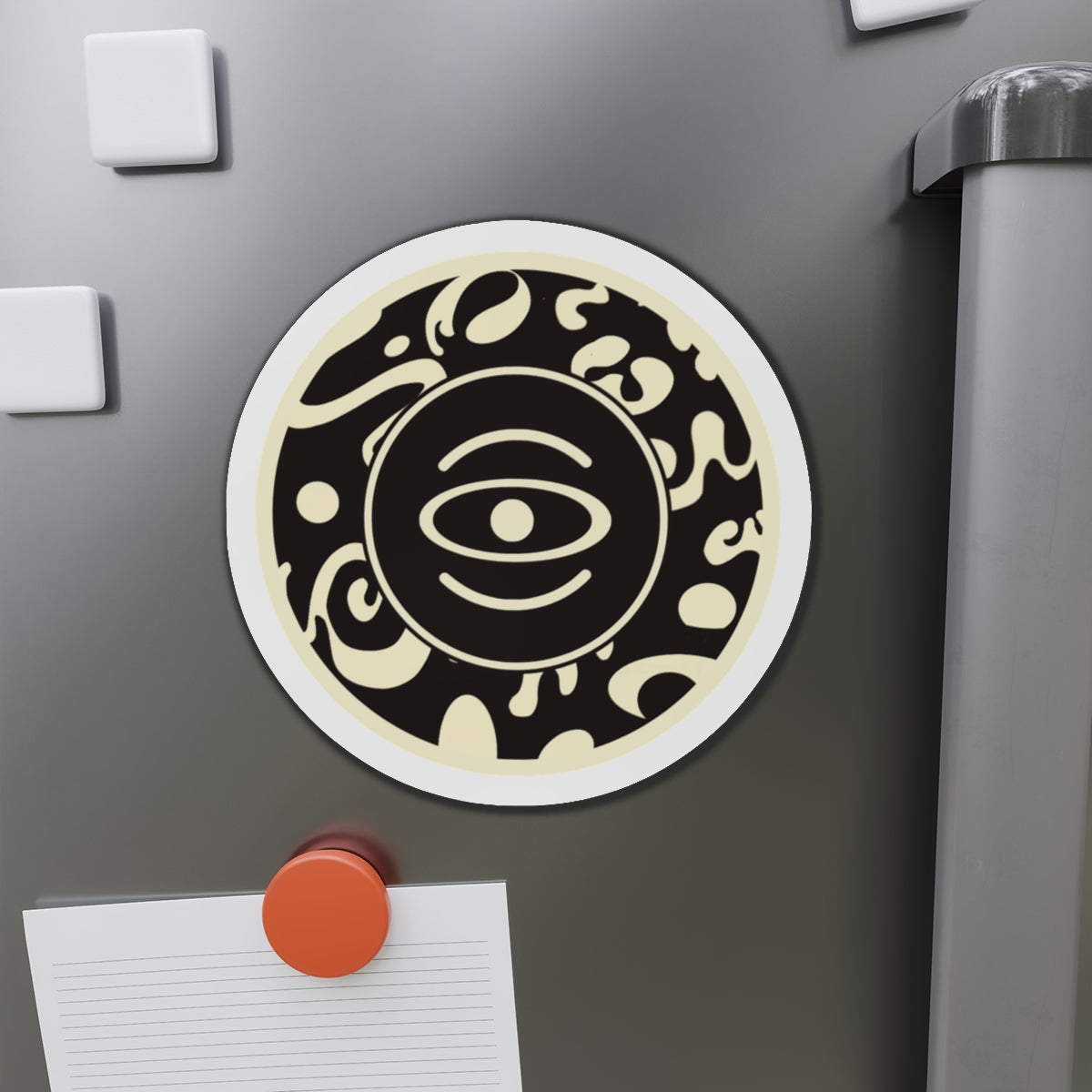 Adorn'd Color Logo Die Cut Magnet - Smoke Signal