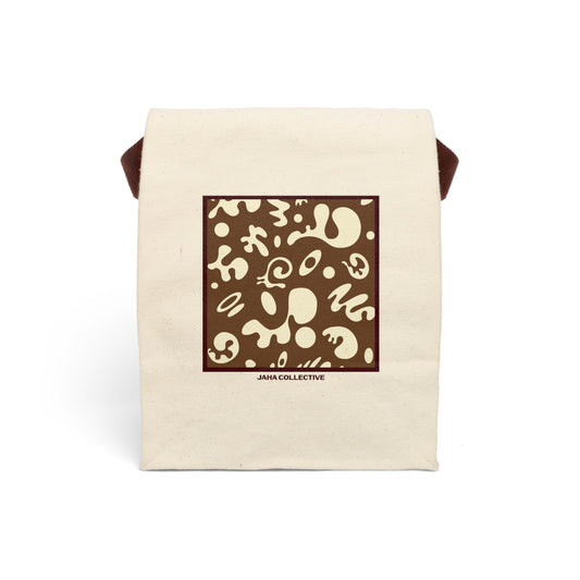 Nourish'd Canvas Lunch Bag w Strap