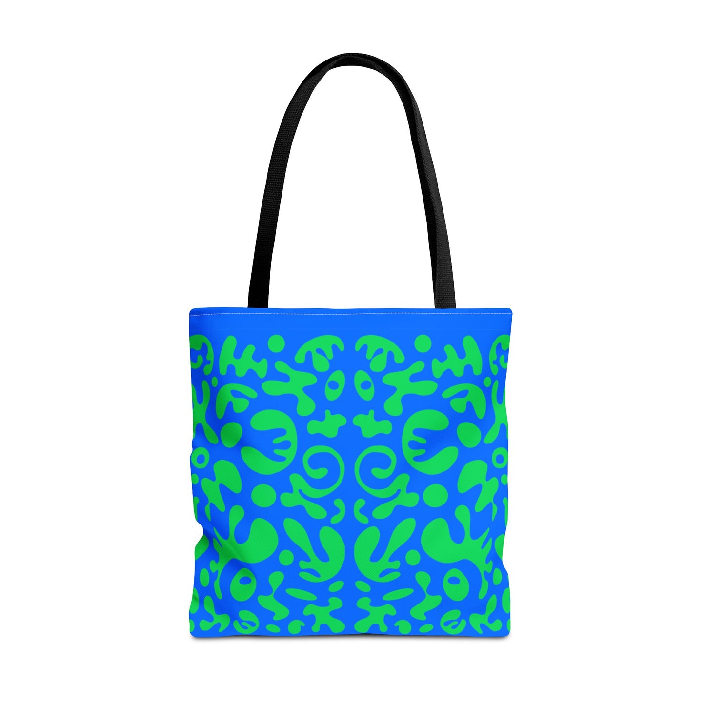 Mirror Work Colorful Tote Bag - Tide Pool