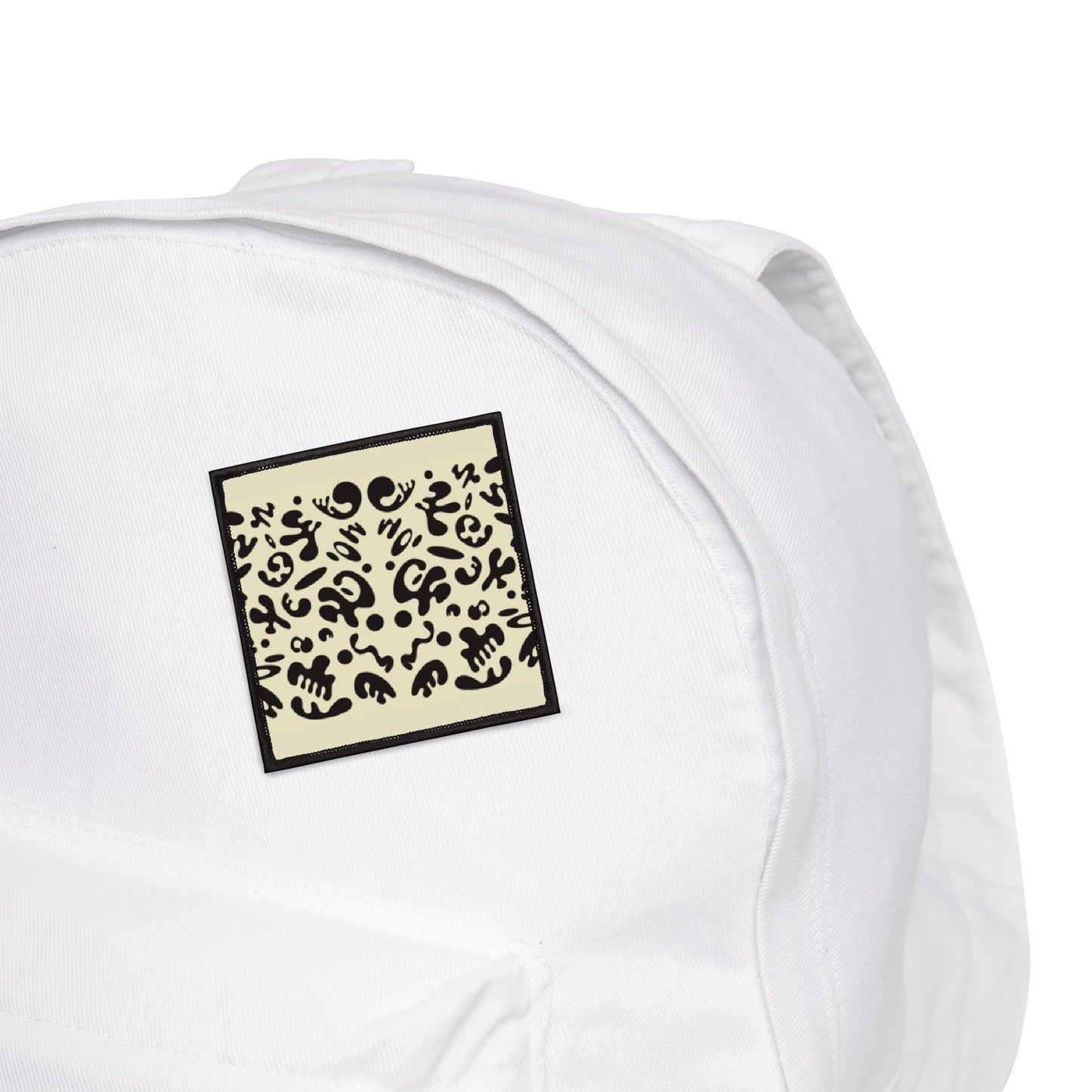 Mirror Work Color Vibrant Iron-On Patches - Blank Page