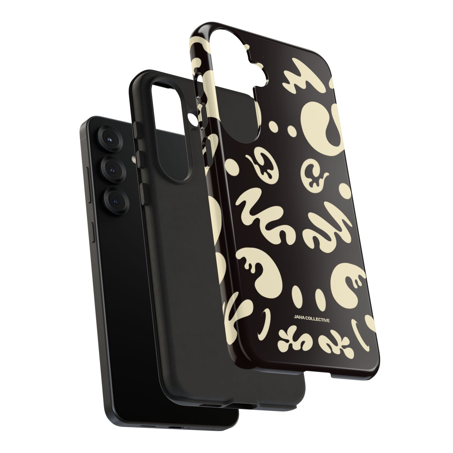 Mirror Work Tough Case (Samsung) - Smoke Signal Black