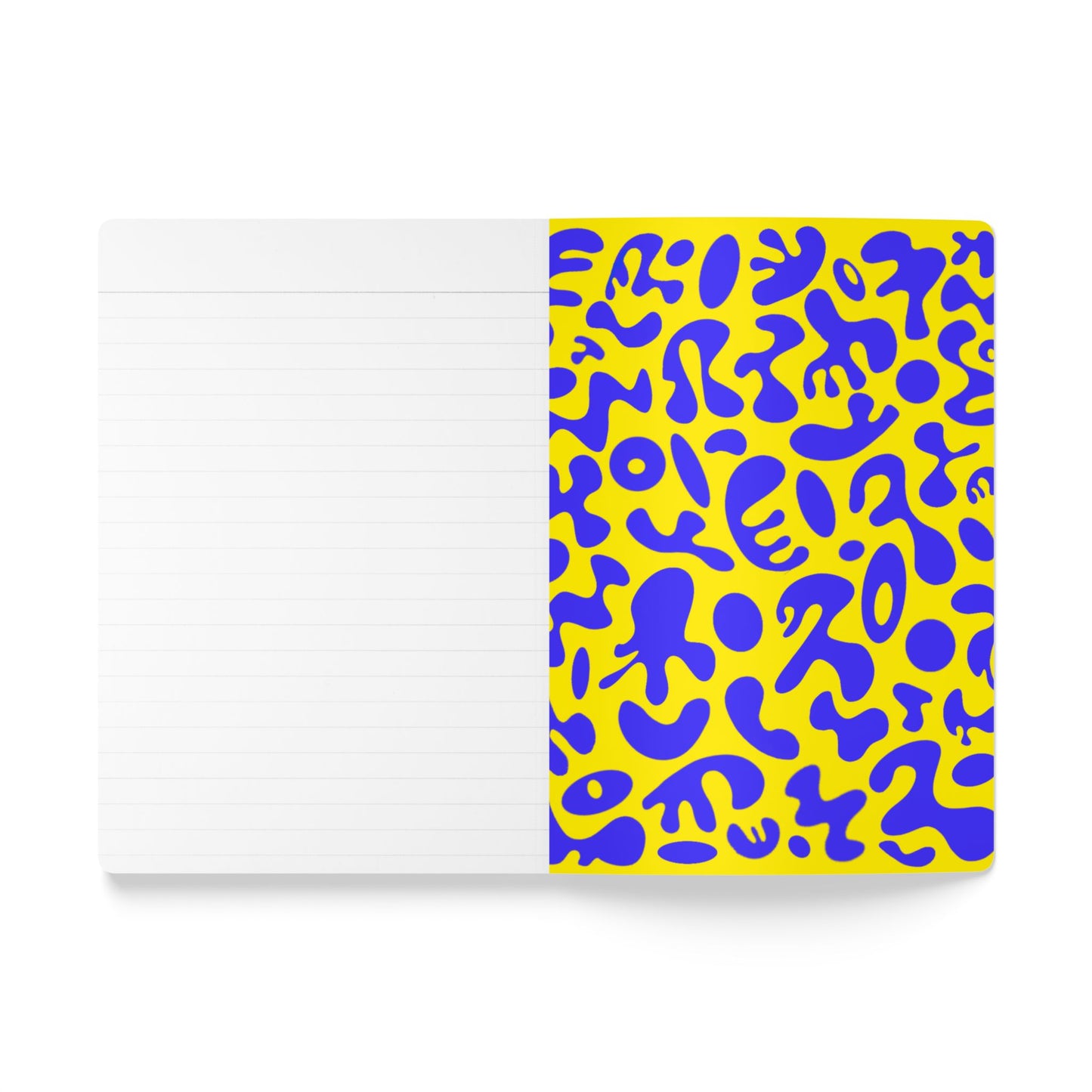 Pure Imagination Softcover Journal w Inside Prints + Tear-Off Pages (Ruled Line) - Sunspell Yellow