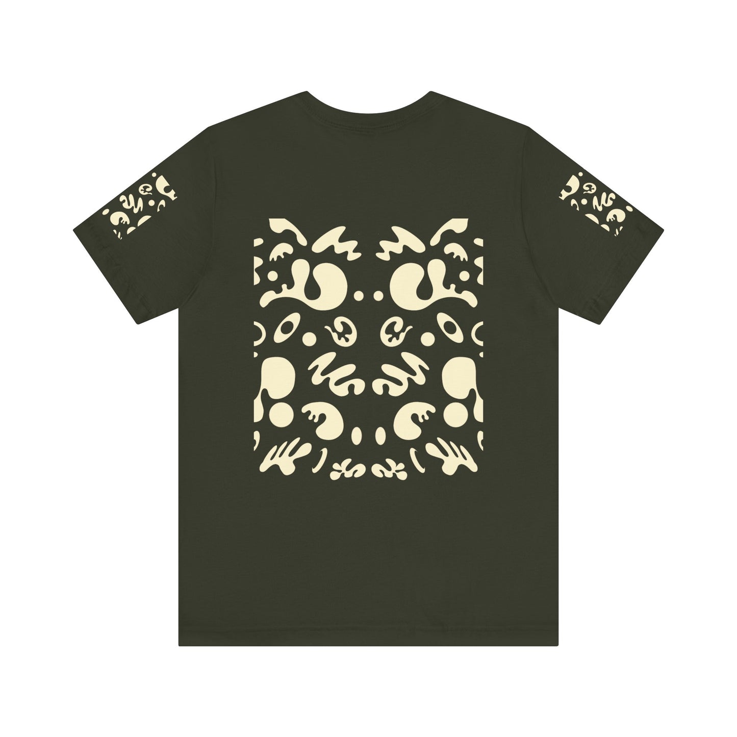 Mirror Work Unisex Jersey Short Sleeve Tee - Blank Page