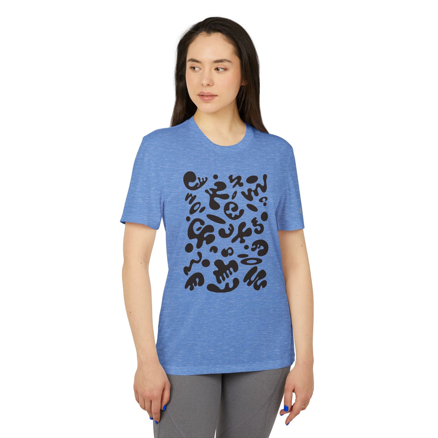 Pure Imagination Adidas Unisex Sport T-Shirt - Smoke Signal Black