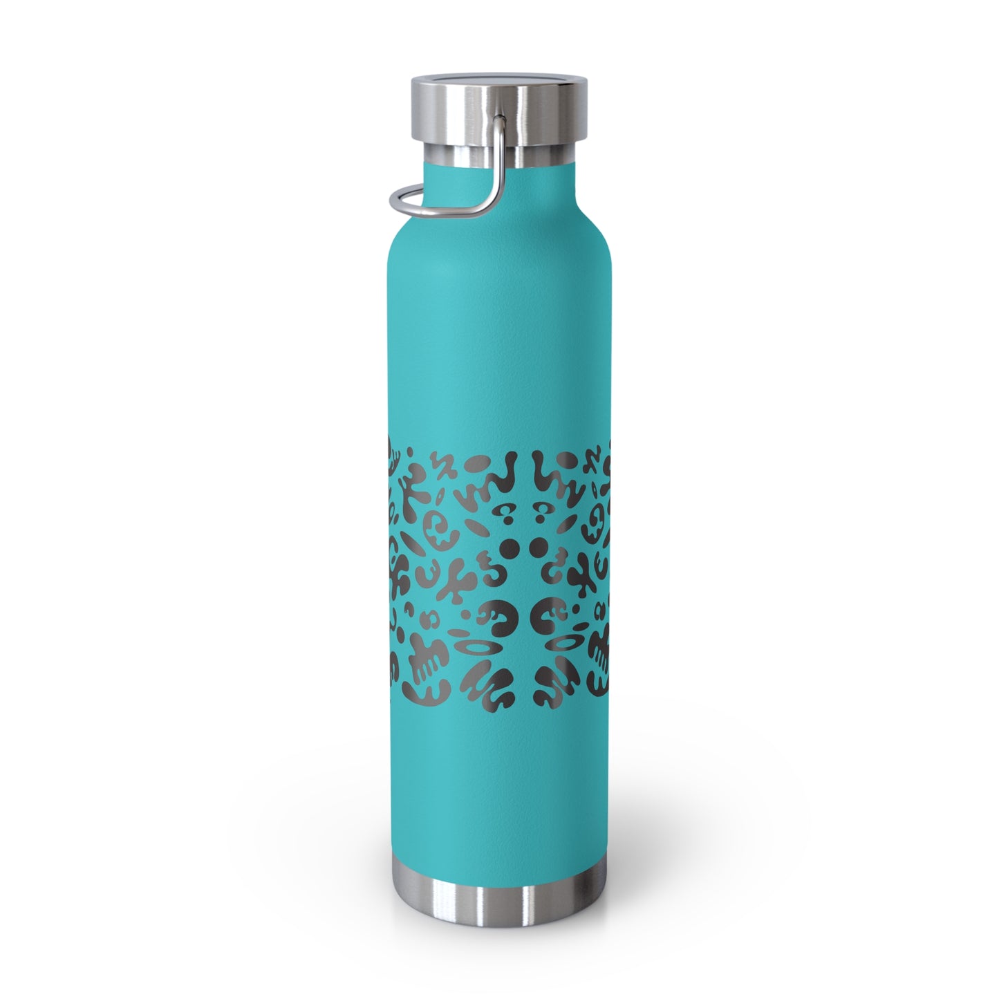 Mirror Work Copper Vacuum Insulated Water Bottle (22oz) - Smoke Signal Black