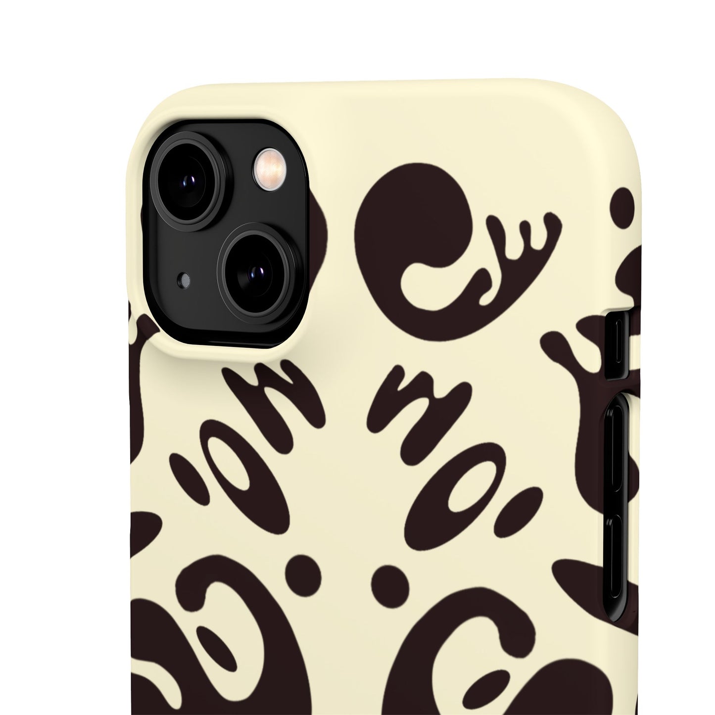 Mirror Work Snap Case - Blank Page White