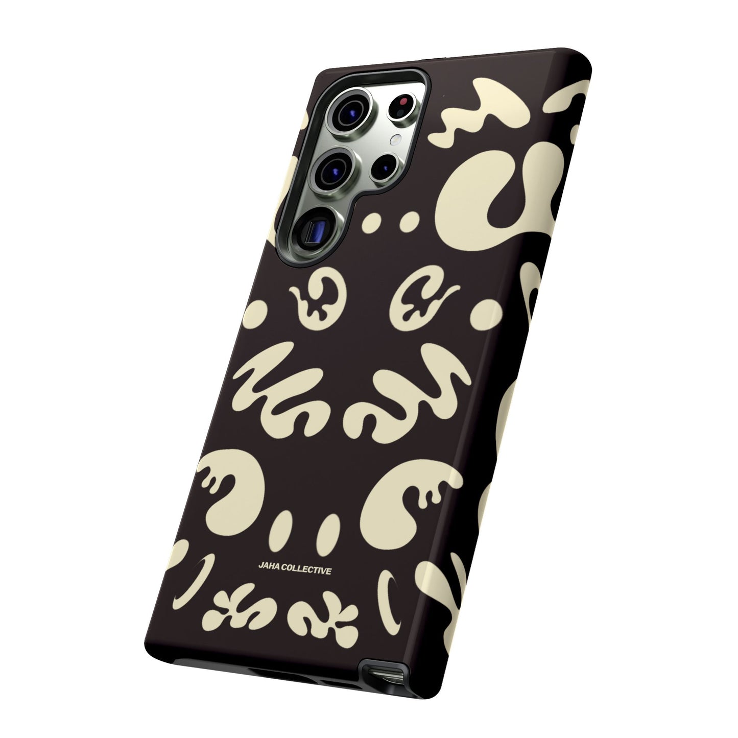 Mirror Work Tough Case (Samsung) - Smoke Signal Black