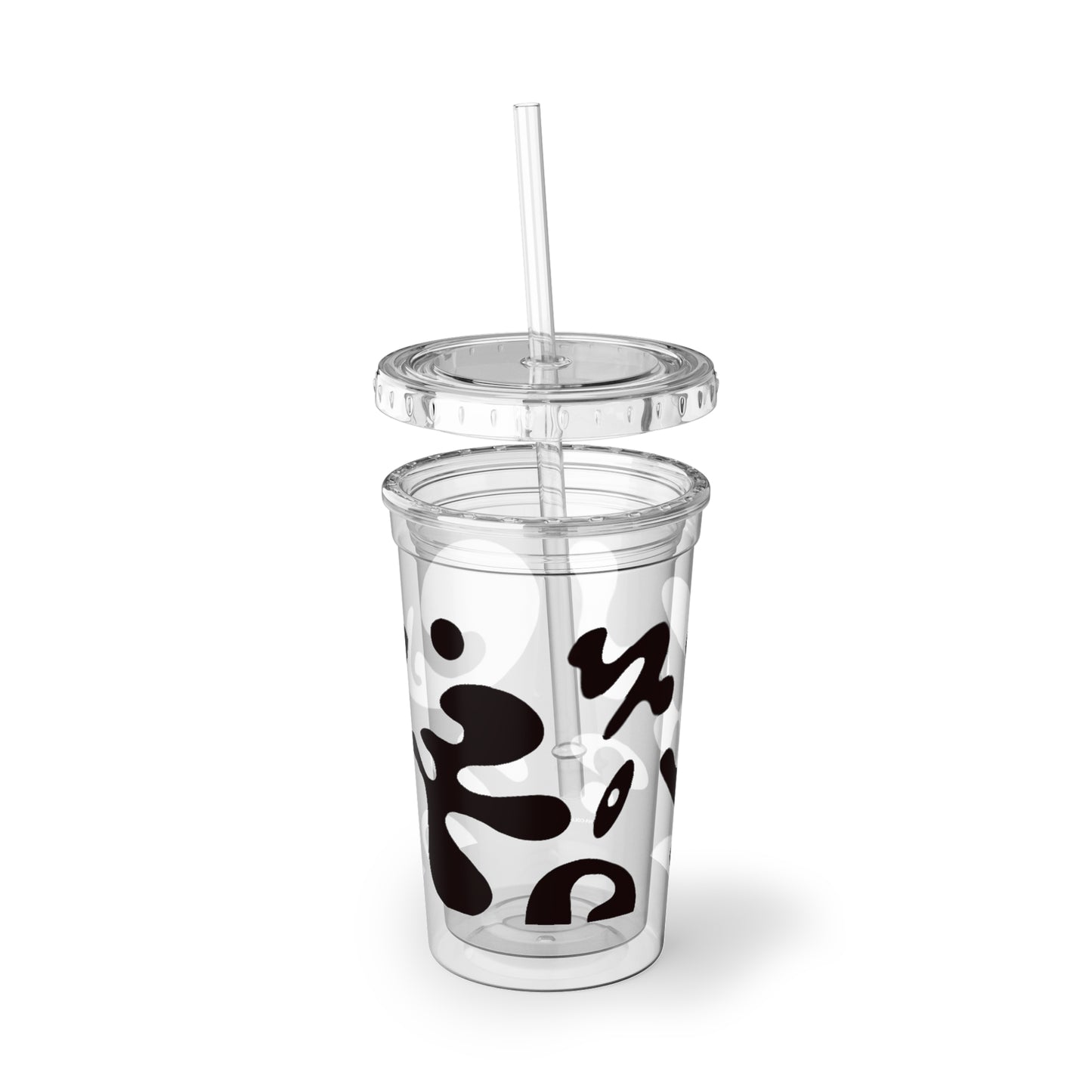 Nourish'd Acrylic Cup - Smoke Signal Black