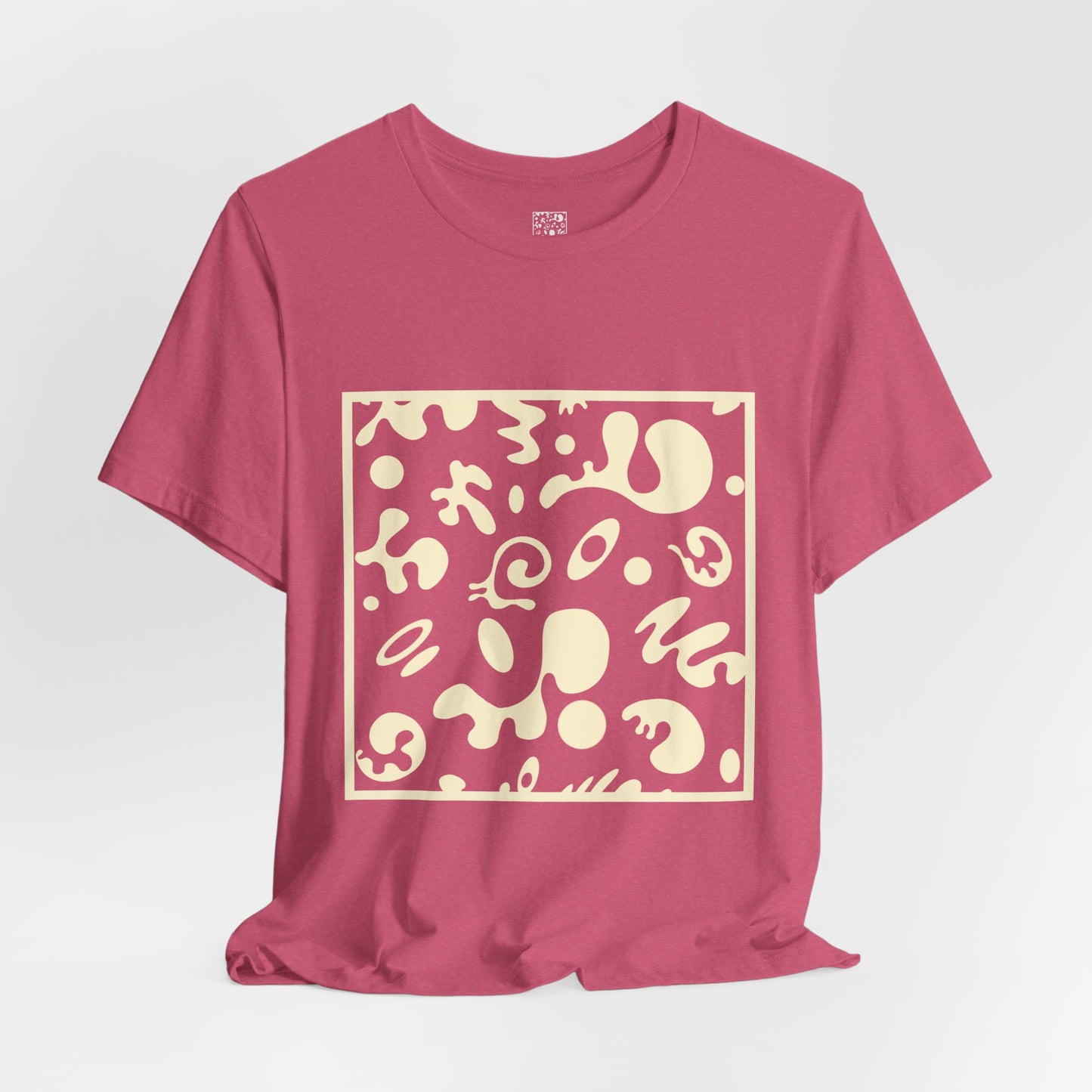 Adorn'd Unisex Jersey Short Sleeve Tee - Blank Page White Print
