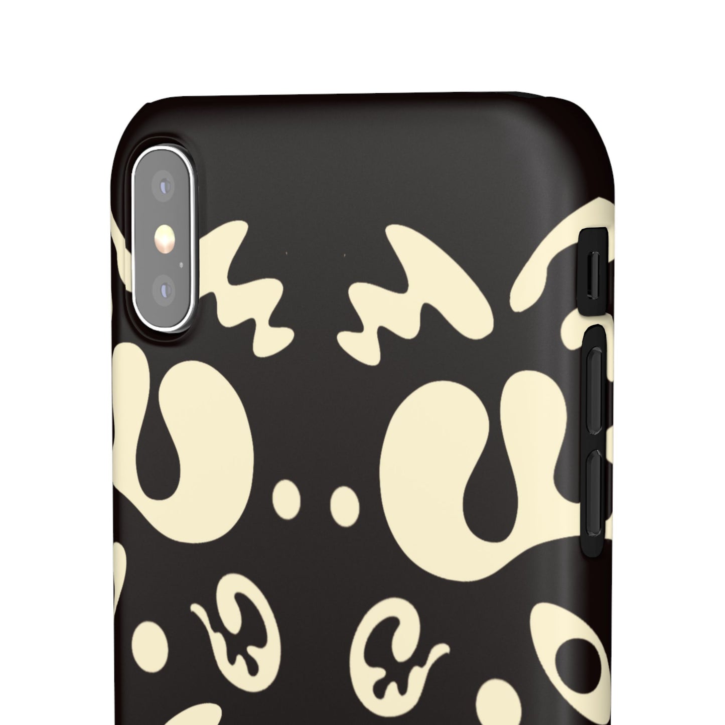 Mirror Work Snap Case - Smoke Signal Black