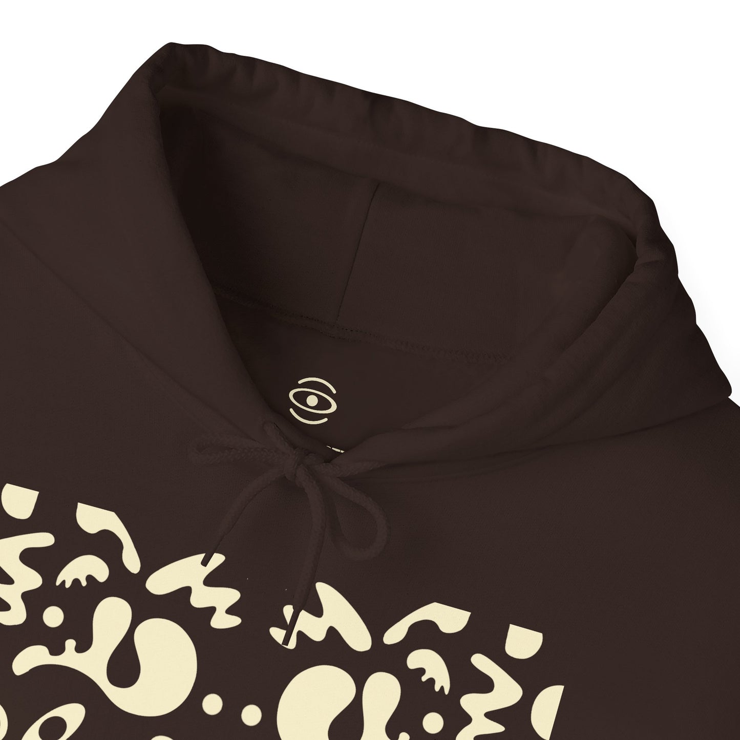 Mirror Work Unisex Heavy Blend™ Hooded Sweatshirt - Blank Page White Print