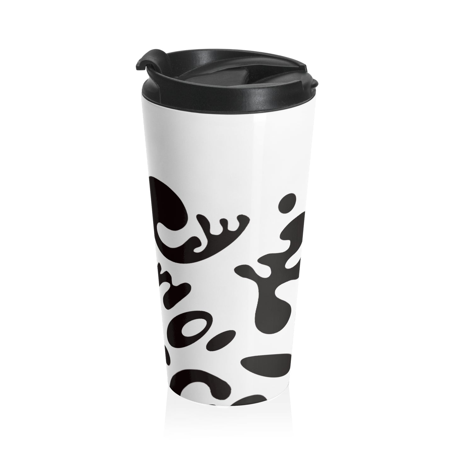 Nourish'd Stainless Steel Travel Mug - Starlight White