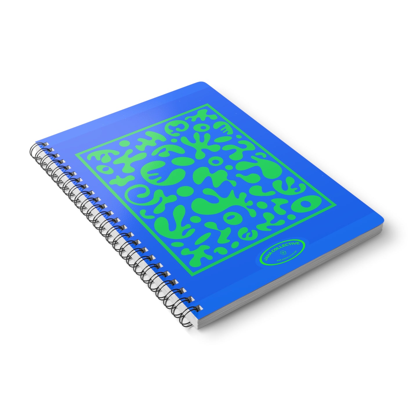 Deep Dream Softcover A5 Spiral Notebook (Ruled Line) - Tide Pool