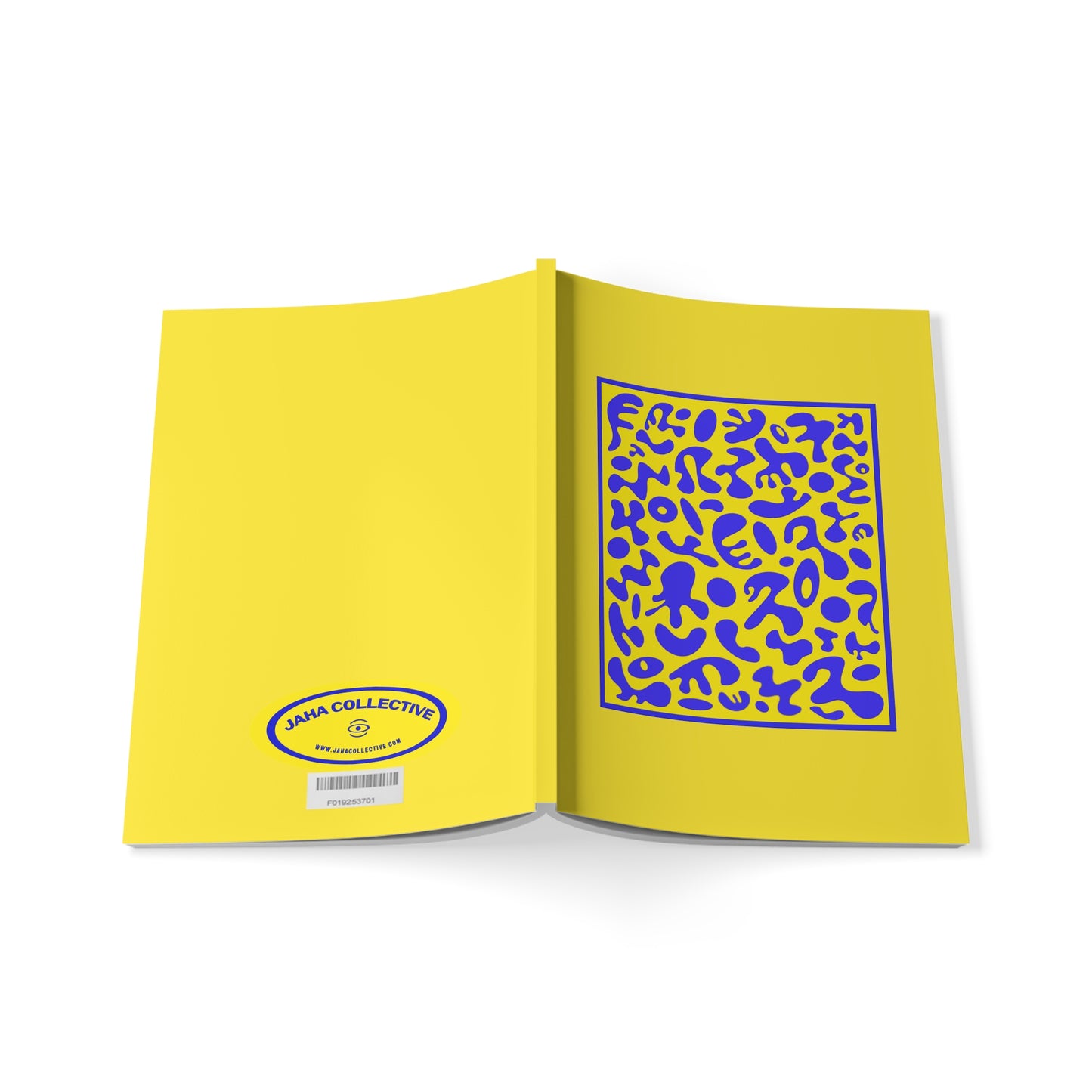 Deep Dream Softcover A5 Notebook - Sunspell Yellow