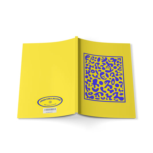 Deep Dream Softcover A5 Notebook - Sunspell Yellow