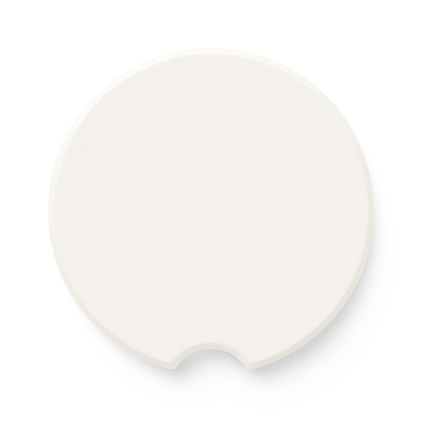 Adorn'd Soapstone Car Coaster - Starlight White