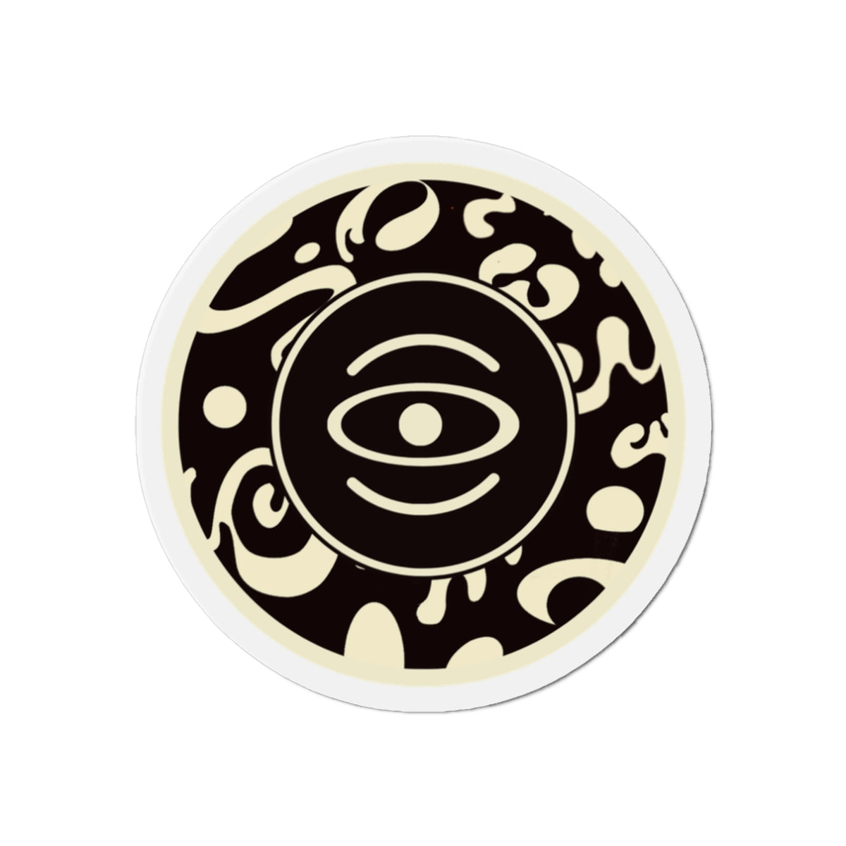 Adorn'd Color Logo Die Cut Magnet - Smoke Signal