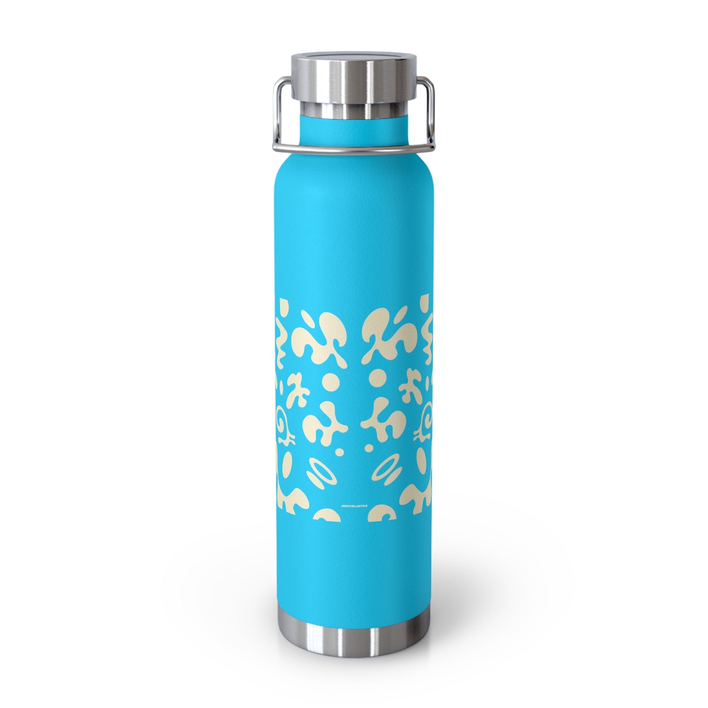 Mirror Work Copper Vacuum Insulated Water Bottle (22oz) - Blank Page White