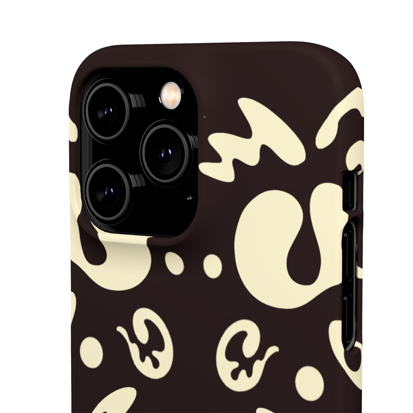 Mirror Work Snap Case - Smoke Signal Black