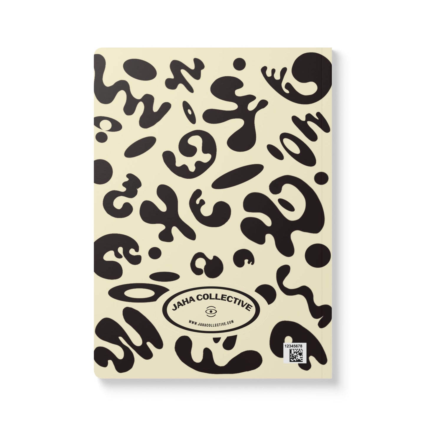 Pure Imagination Softcover Journal w Inside Prints + Tear-Off Pages (Ruled Line) - Blank Page White