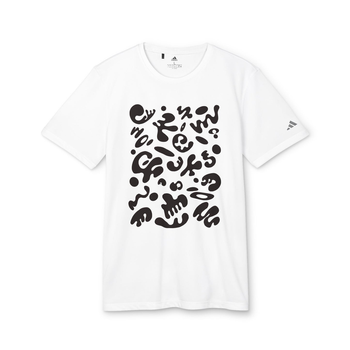 Pure Imagination Adidas Unisex Sport T-Shirt - Smoke Signal Black