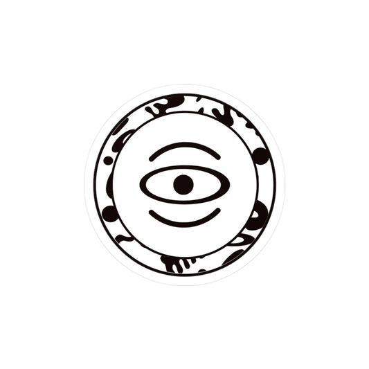 Adorn'd Logo Kiss Cut Vinyl Decal - Starlight White