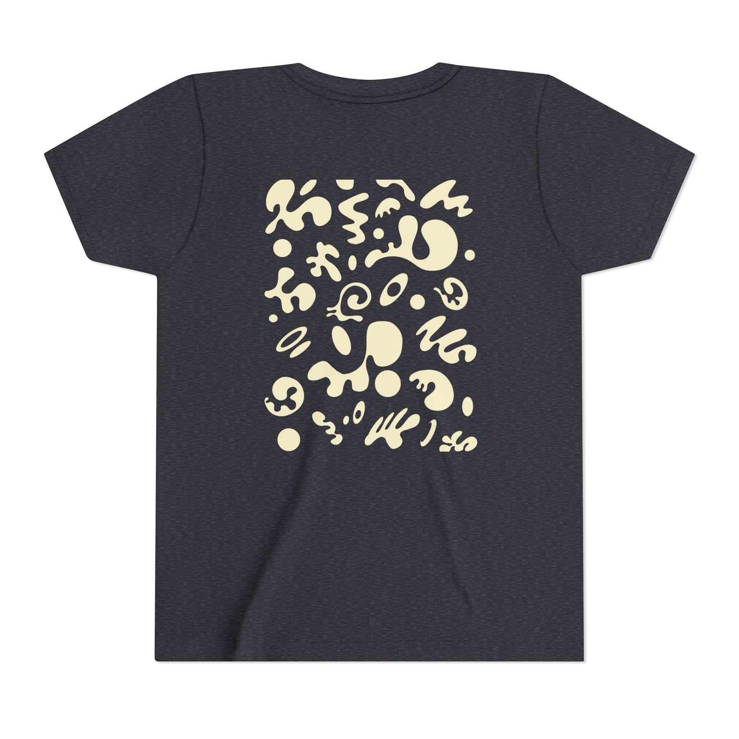 Bright Future Youth Jersey Short Sleeve Tee - Blank Page White