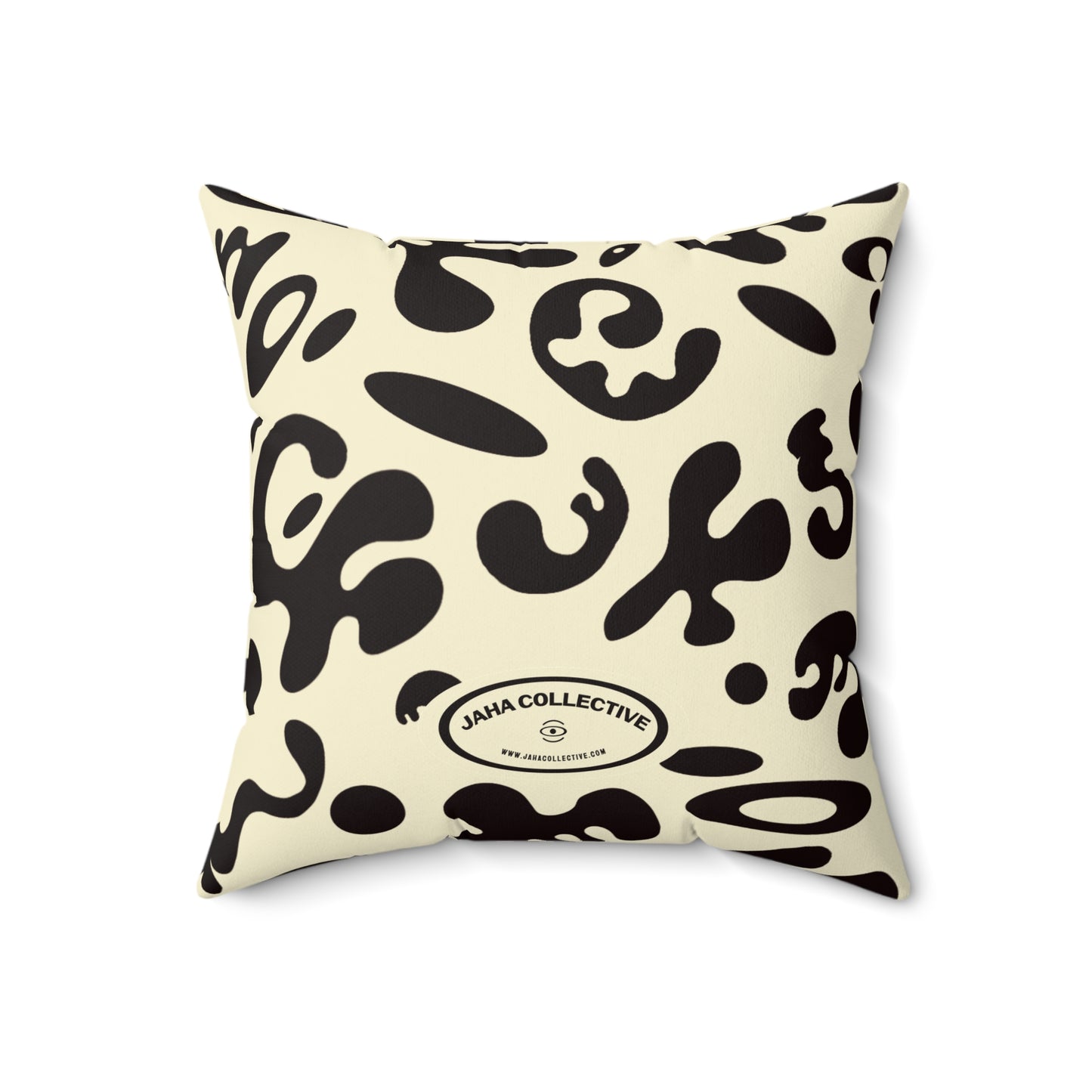 Pure Imagination All Over Print Basic Square Pillow - Blank Page White