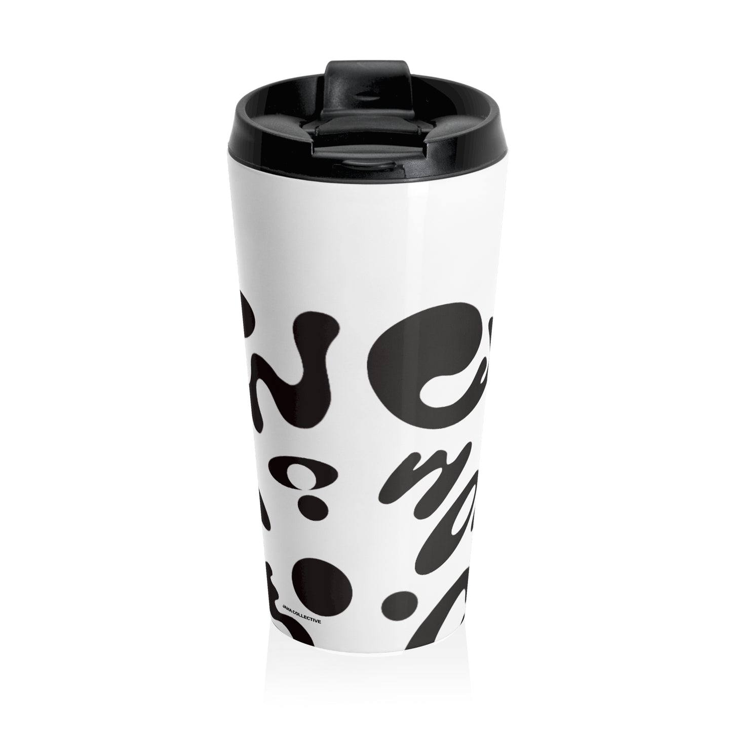 Nourish'd Stainless Steel Travel Mug - Starlight White