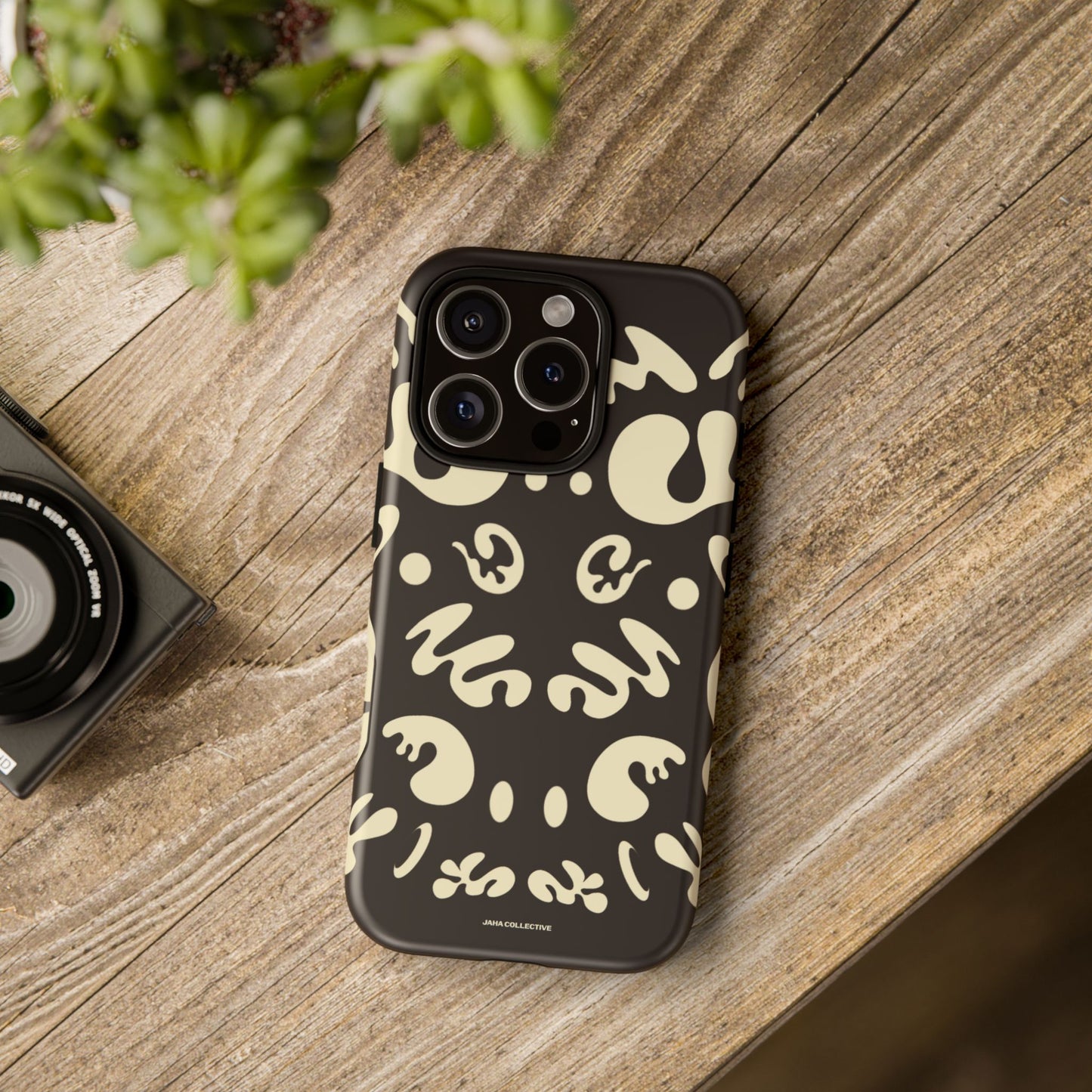 Mirror Work Tough Case (iPhone) - Smoke Signal Black