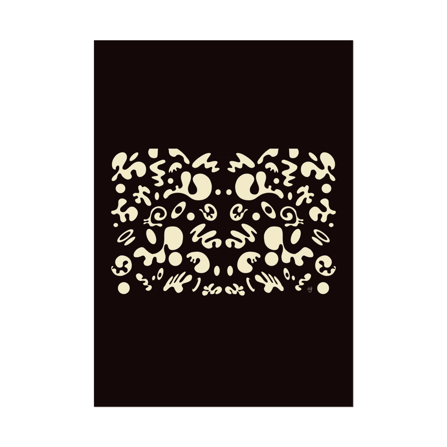 Mirror Work Rolled Poster (Portrait) - Smoke Signal