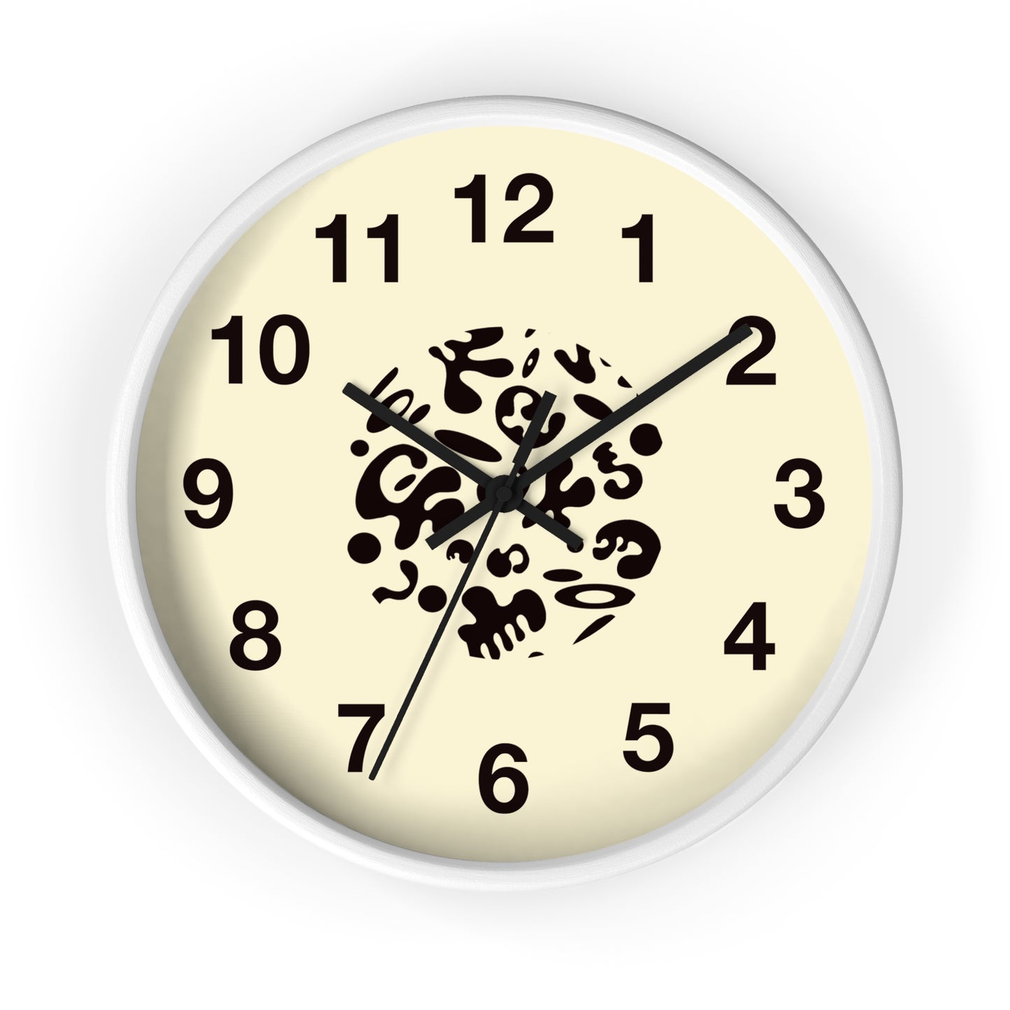 Bright Future Classic Wall Clock - Blank Page White