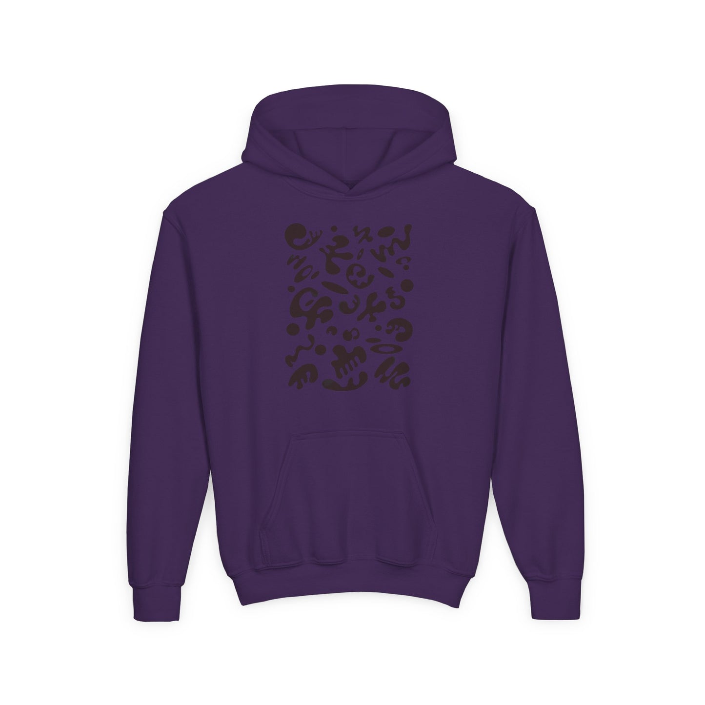 Bright Future Youth Heavy Blend Hooded Sweatshirt - Smoke Signal