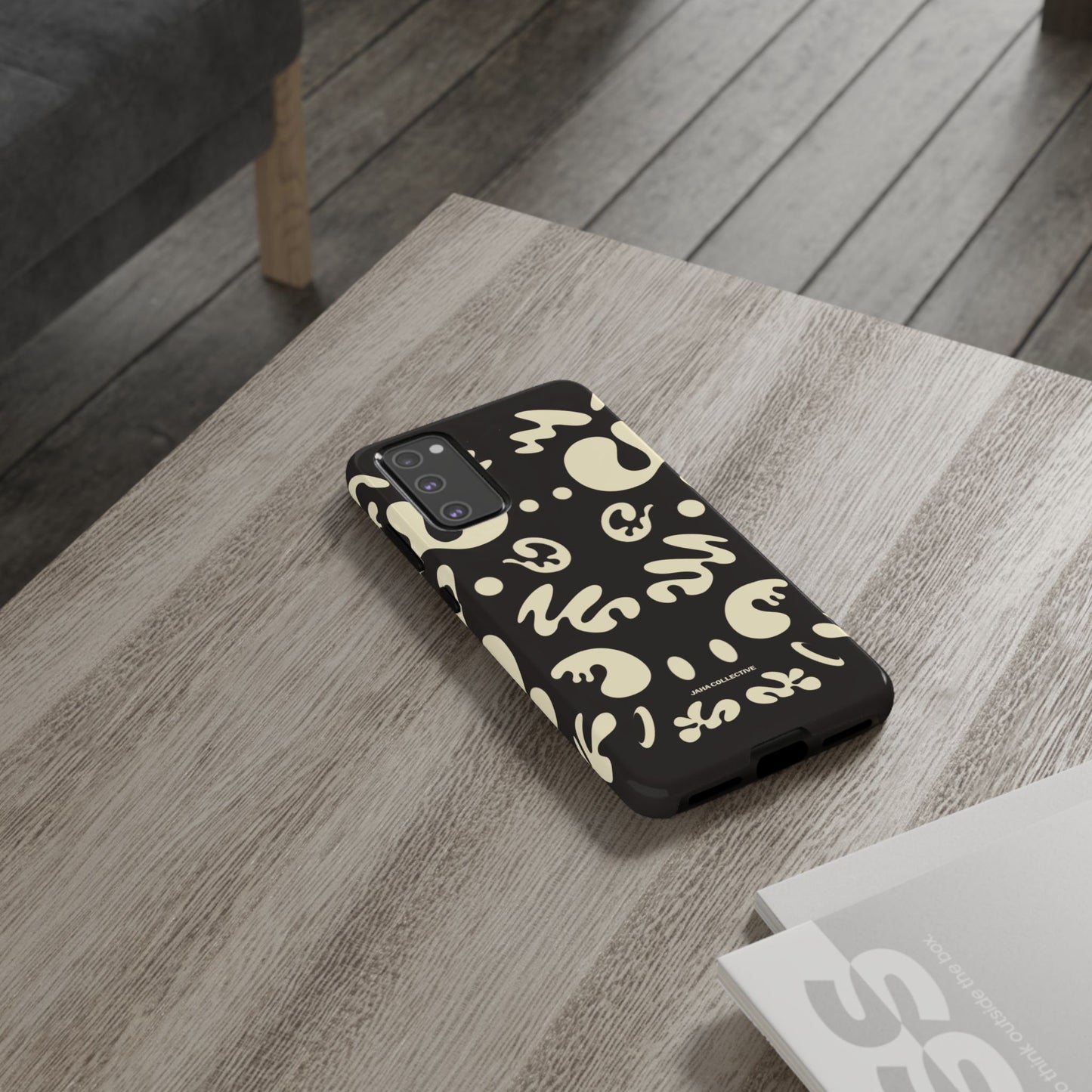 Mirror Work Tough Case (Samsung) - Smoke Signal Black