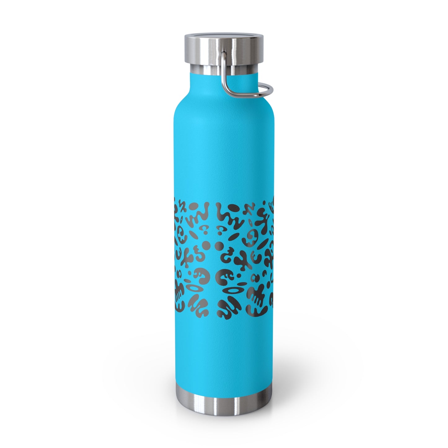 Mirror Work Copper Vacuum Insulated Water Bottle (22oz) - Smoke Signal Black