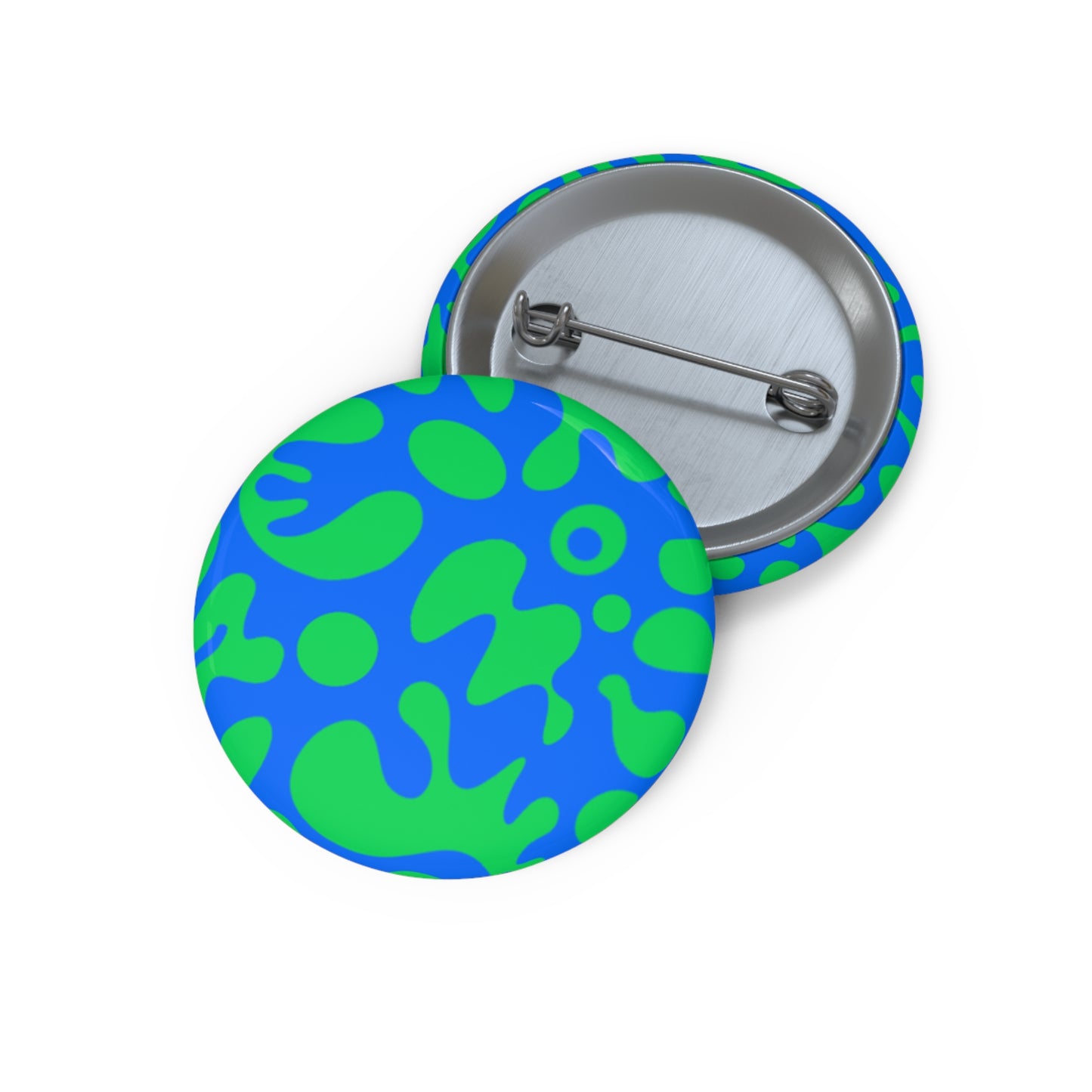 Pure Imagination Pin Button - Tide Pool