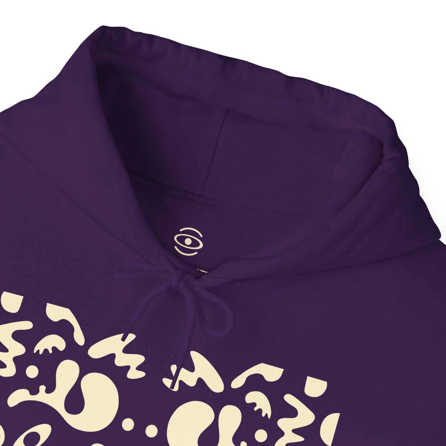 Mirror Work Unisex Heavy Blend™ Hooded Sweatshirt - Blank Page White Print