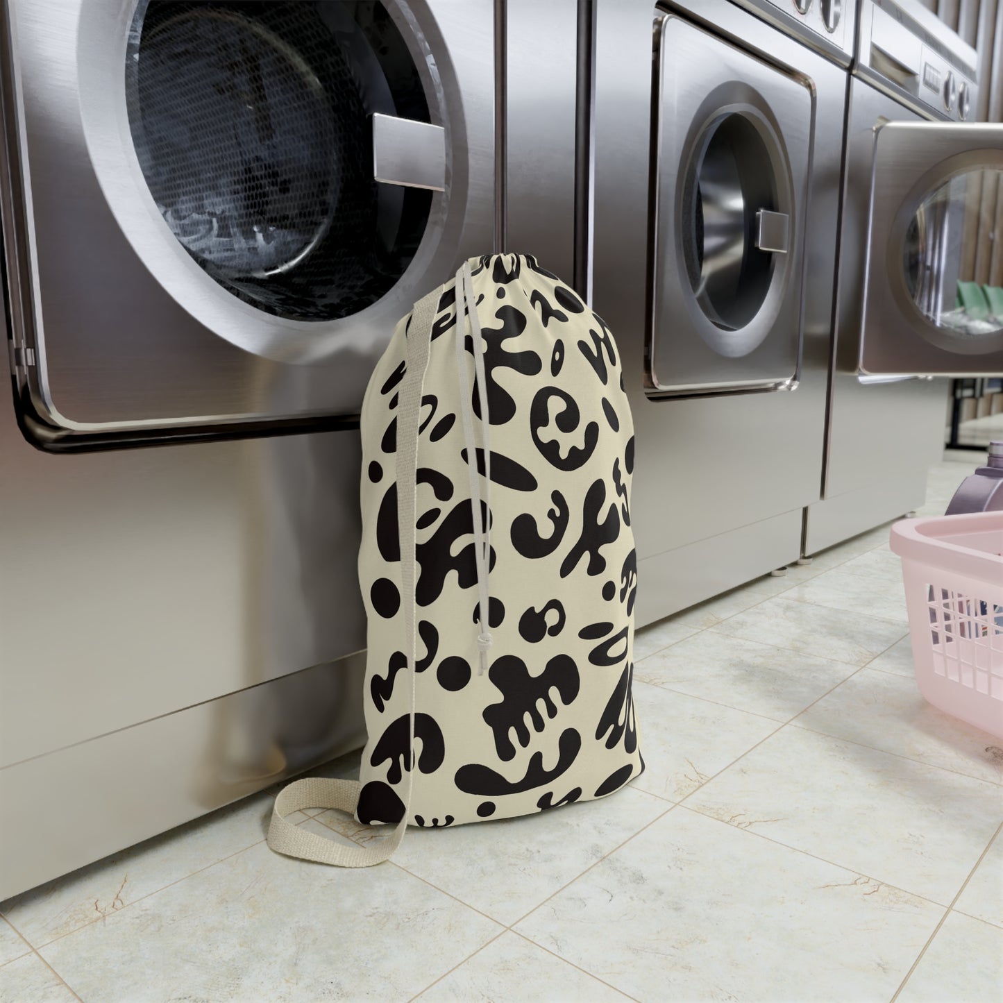 Pure Imagination Laundry Bag - Blank Page White