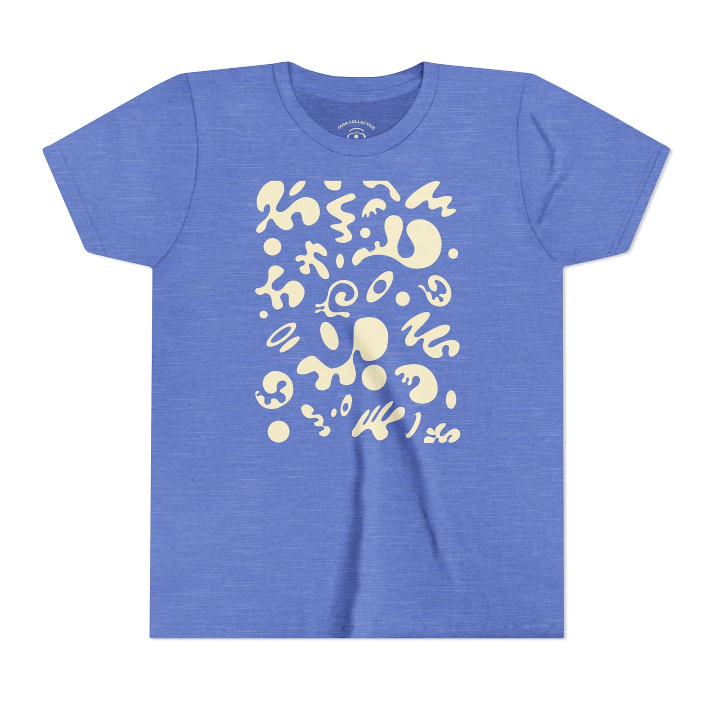 Bright Future Youth Jersey Short Sleeve Tee - Blank Page White
