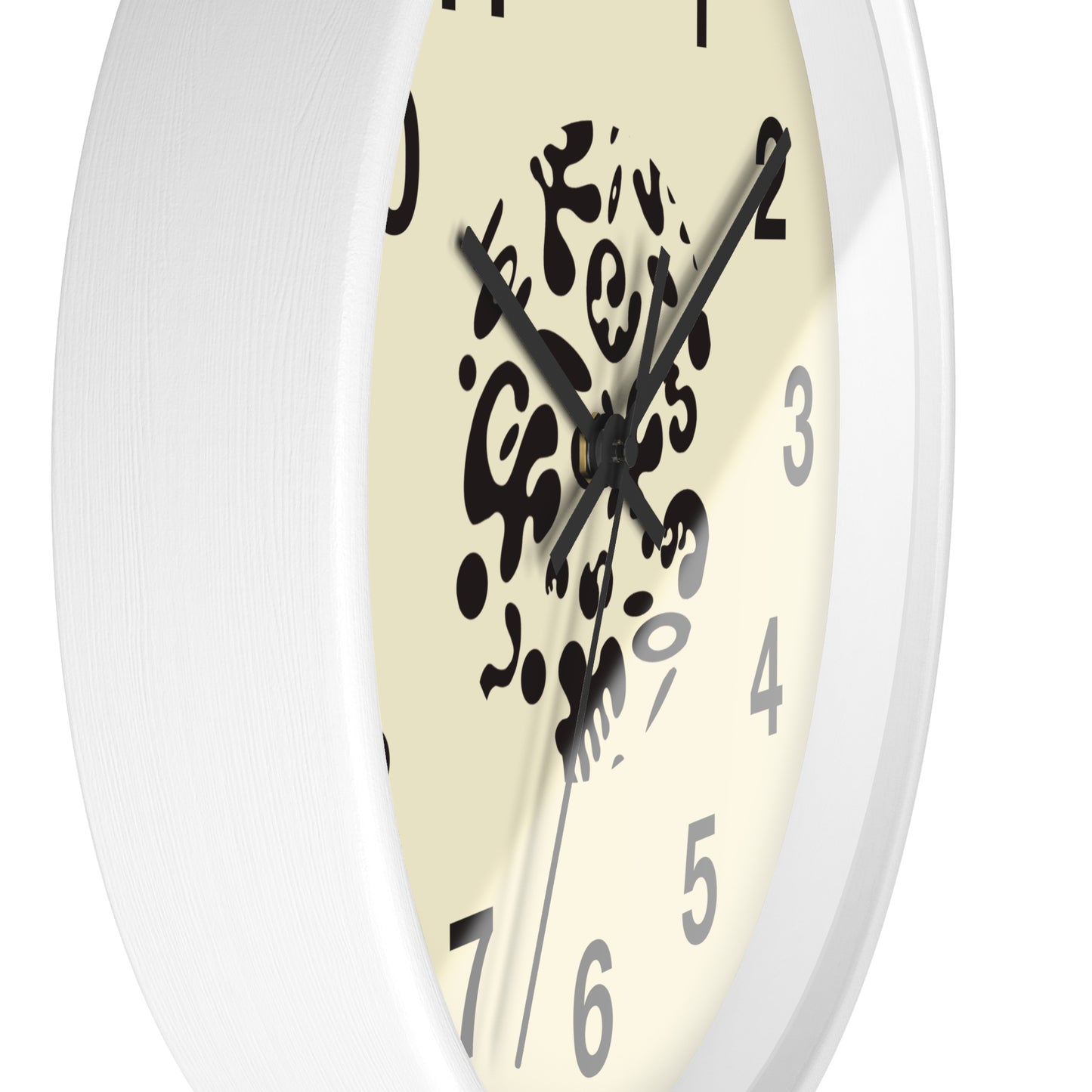 Bright Future Classic Wall Clock - Blank Page White