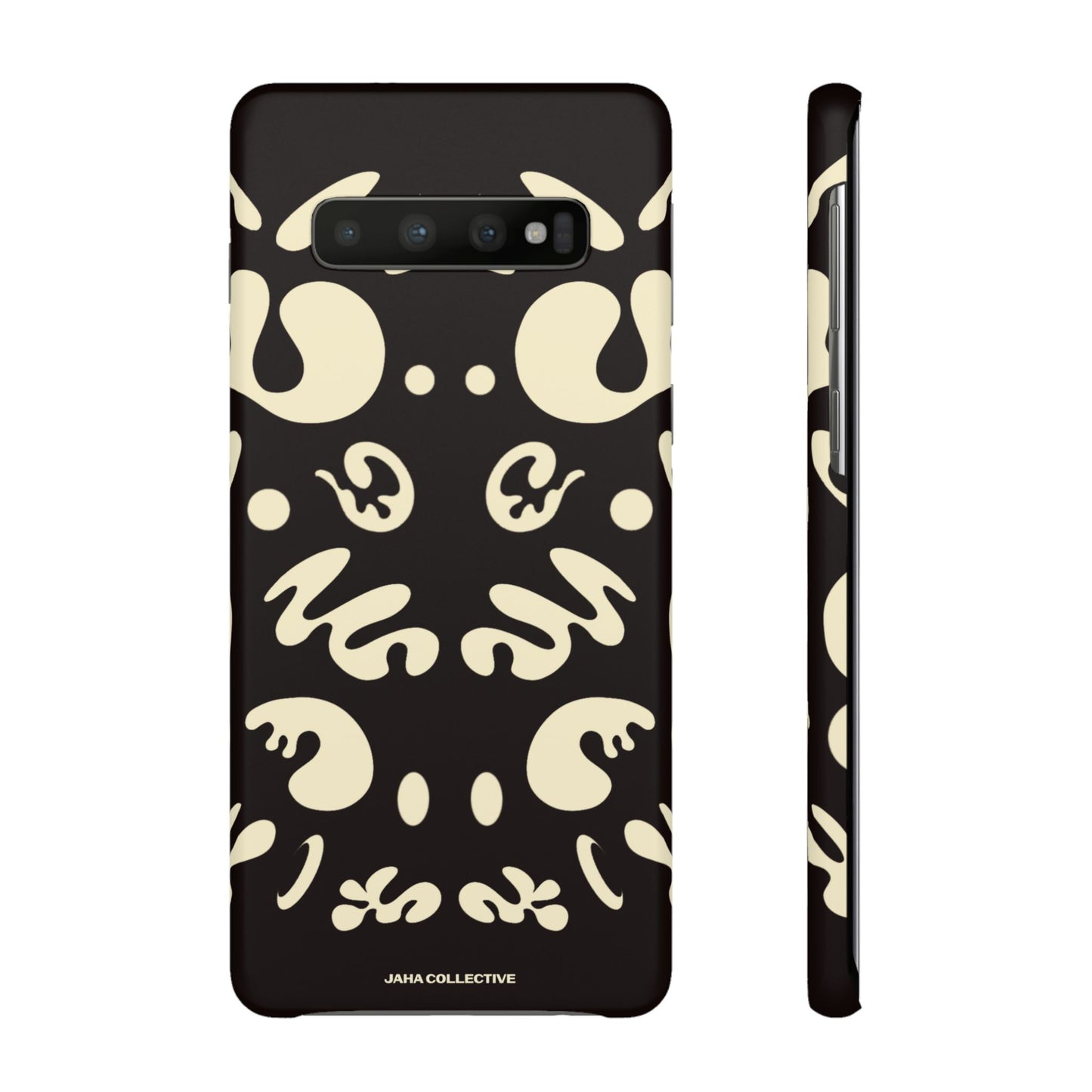 Mirror Work Snap Case - Smoke Signal Black