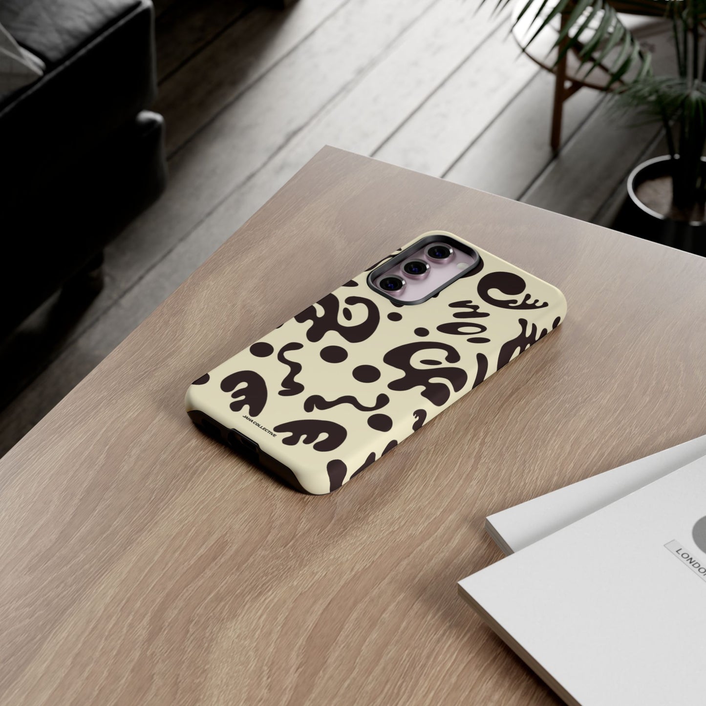 Mirror Work Tough Case (Samsung) - Blank Page White
