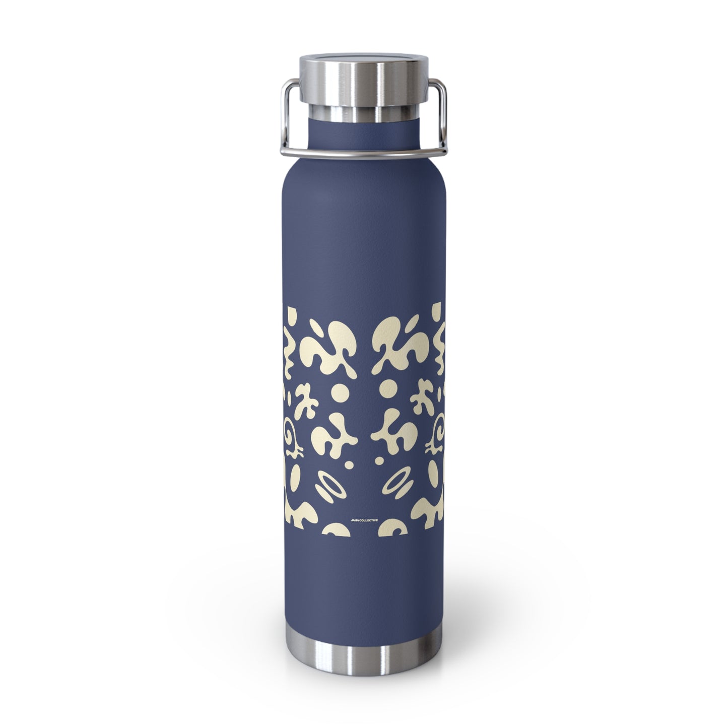 Mirror Work Copper Vacuum Insulated Water Bottle (22oz) - Blank Page White